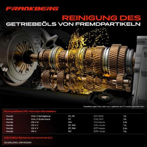 1x Hydraulikfiltersatz Automatikgetriebe für Honda CR-V RT RM HR-V RU Civic X Bild 1x Hydraulikfiltersatz Automatikgetriebe für Honda CR-V RT RM HR-V RU Civic X