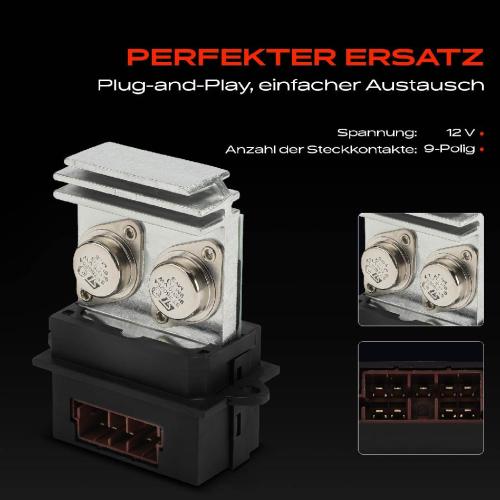 1x Widerstand Vorwiderstand Gebläsemotor für Opel Vectra B CC Caravan J96 1995-2003 Bild 1x Widerstand Vorwiderstand Gebläsemotor für Opel Vectra B CC Caravan J96 1995-2003