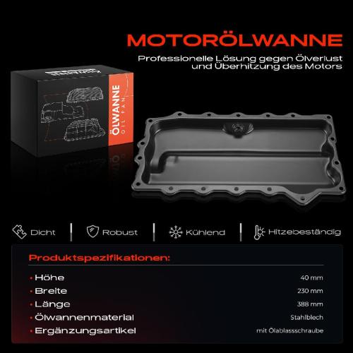 Frankberg 1x lwanne Motor lwanne f r VW Golf V VI Audi A3 8P1 8PA Seat Altea Skoda Octavia II 1.6L 2.0L Bild Frankberg 1x lwanne Motor lwanne f r VW Golf V VI Audi A3 8P1 8PA Seat Altea Skoda Octavia II 1.6L 2.0L