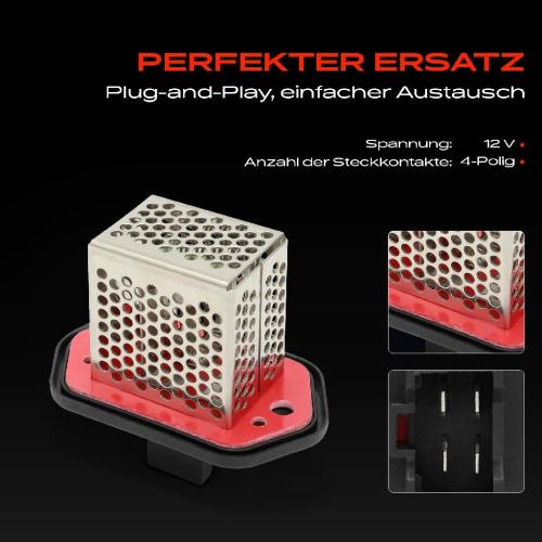 1x Widerstand Vorwiderstand Gebläsemotor für Honda Jazz III GE City Stufenheck Bild 1x Widerstand Vorwiderstand Gebläsemotor für Honda Jazz III GE City Stufenheck