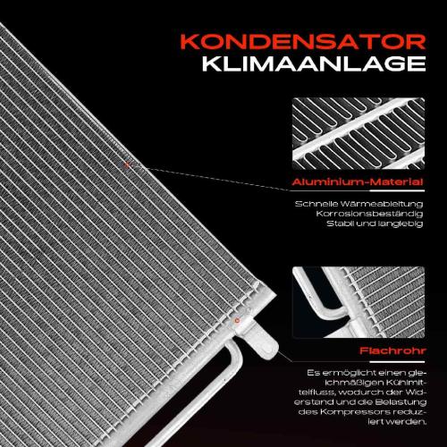 Frankberg 1x Kondensator Klimaanlage für Audi A1 Skoda Fabia Rapid Seat Ibiza ST Bild Frankberg 1x Kondensator Klimaanlage für Audi A1 Skoda Fabia Rapid Seat Ibiza ST