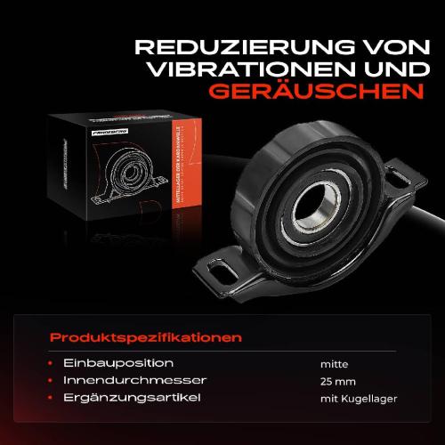 1x Lagerung Gelenkwelle Kardanwellenlager für Mercedes-Benz 190 W201 2.0L 1.8L 2.6L Bild 1x Lagerung Gelenkwelle Kardanwellenlager für Mercedes-Benz 190 W201 2.0L 1.8L 2.6L