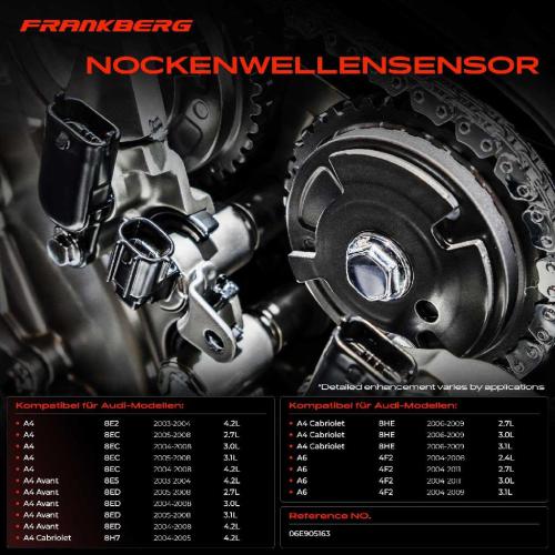 1x Nockenwellenposition Sensor für VW Audi A4 Cabriolet Avant A6 Allroad Avant Bild 1x Nockenwellenposition Sensor für VW Audi A4 Cabriolet Avant A6 Allroad Avant