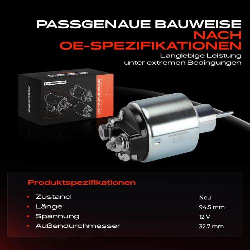 1x Magnetschalter Starter für Mercedes-Benz W201 W124 C124 Daewoo Korando 1.8L-2.5L Bild 1x Magnetschalter Starter für Mercedes-Benz W201 W124 C124 Daewoo Korando 1.8L-2.5L