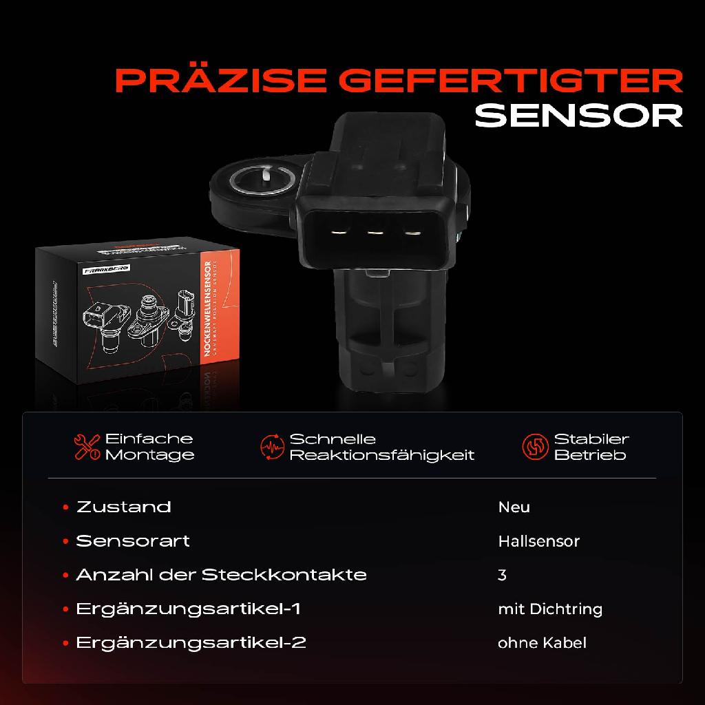 1x Nockenwellenposition Sensor für KIA Carens Cee'D Cerato Sportage Optima Hyundai i30 2.0L