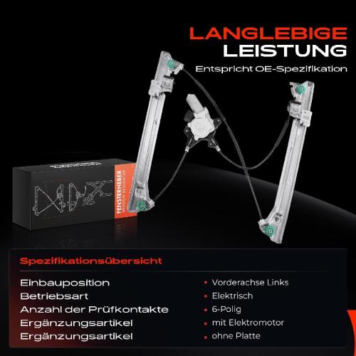 1x Fensterheber Vorne Links für Mercedes-Benz Viano W639 Vito W639 Bild 1x Fensterheber Vorne Links für Mercedes-Benz Viano W639 Vito W639