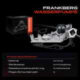 1x Wasserpumpe Kühlwasserpumpe für Lexus GS LS LX SC 400 430 Toyota Land Cruiser J1 J2 4.0L 4.3L 4.7L