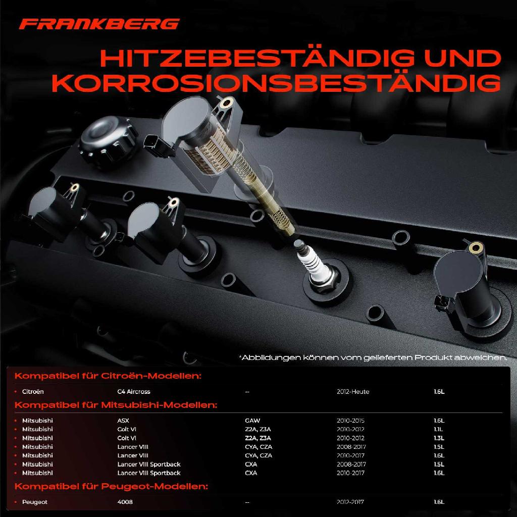 1x Zündmodul Zündspule für Citroën C4 Aircross Mitsubishi ASX Colt VI Lancer VIII Sportback Peugeot 4008