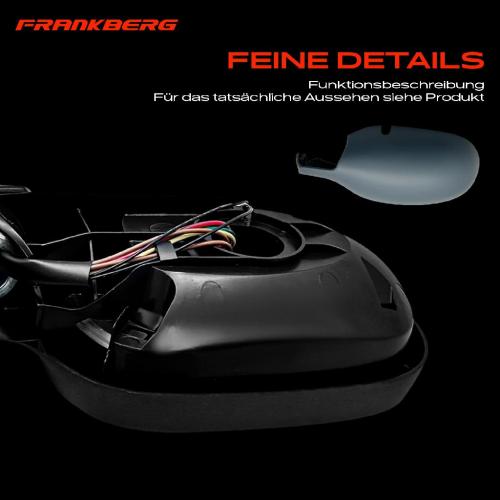 Frankberg 1x Außenspiegel Rechts für Renault Megane I Cabriolet Coach Grandtour Klasseic BA0/1 Bild Frankberg 1x Außenspiegel Rechts für Renault Megane I Cabriolet Coach Grandtour Klasseic BA0/1