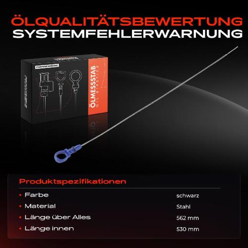 1x Ölmessstab Ölpeilstab Ölstab für Citroën Berlingo C5 Peugeot 307 406 Partner 2.0L Bild 1x Ölmessstab Ölpeilstab Ölstab für Citroën Berlingo C5 Peugeot 307 406 Partner 2.0L
