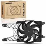 Frankberg 1x Motorkühller Einfachlüfter mit Kühlerlüfterrahmen Fiat Seicento/600 187 1.1L 1998-2010