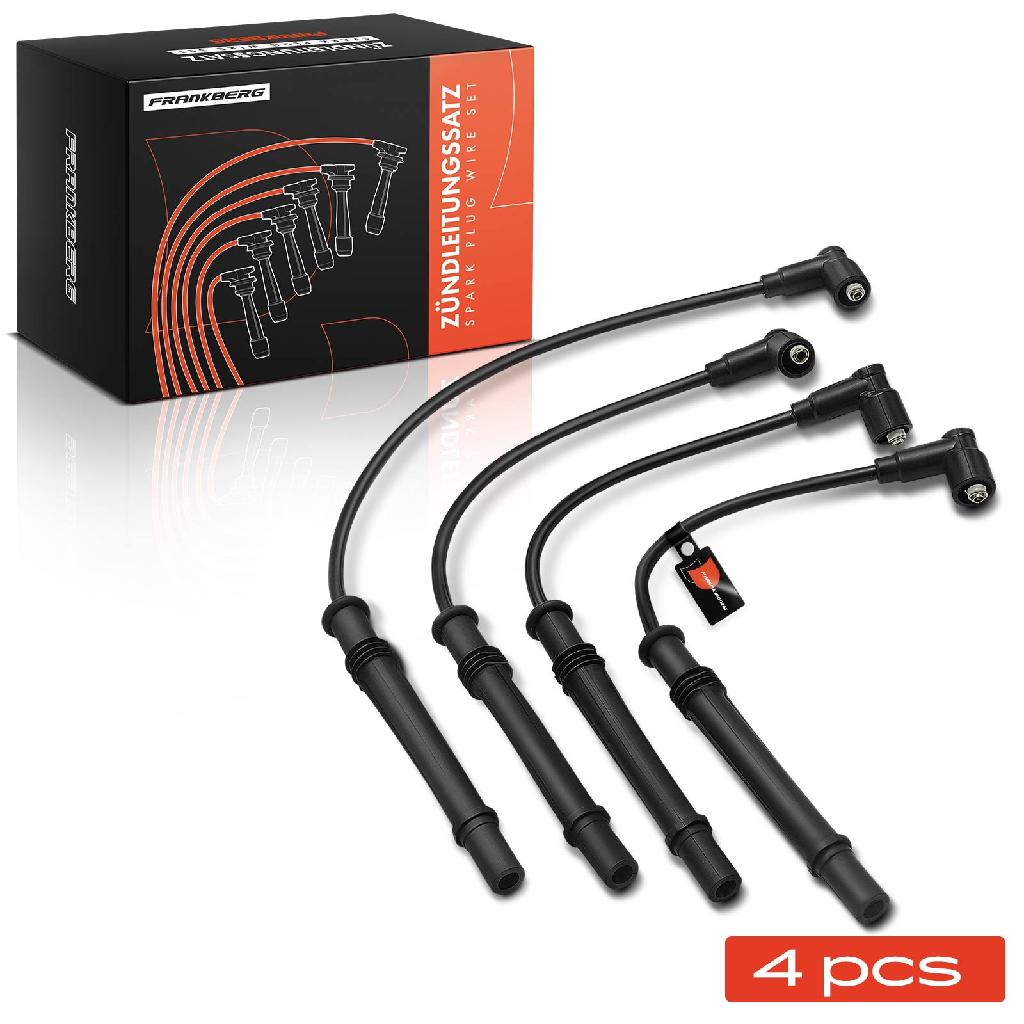 4x Zündleitungssatz Zündkabel für Renault Clio II BB CB Kangoo KC0/1 Twingo I II