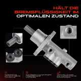 1x Hauptbremszylinder Bremszylinder für Porsche 911 997 Cabriolet Targa 3.6L 3.8L