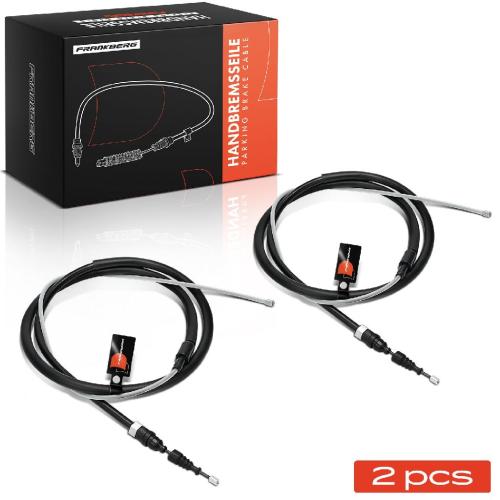 2x Seilzug Feststellbremse Hinterachse beidseitig für Citroën C4 I Peugeot 307 Break 3E Bild 2x Seilzug Feststellbremse Hinterachse beidseitig für Citroën C4 I Peugeot 307 Break 3E