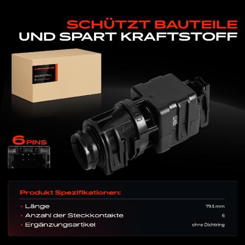 1x Sensor Temperaturregelung für Ford C-Max Focus Ecosport Fiesta V VI Fusion KA Bild 1x Sensor Temperaturregelung für Ford C-Max Focus Ecosport Fiesta V VI Fusion KA