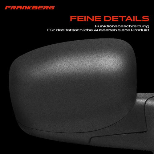Frankberg 1x Außenspiegel Rechts für Hyundai i10 PA 1.1L 1.2L 2007-2010 Bild Frankberg 1x Außenspiegel Rechts für Hyundai i10 PA 1.1L 1.2L 2007-2010
