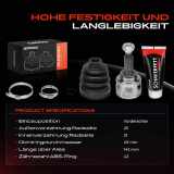 1x Antriebswelle Gelenksatz Vorderachse für Opel Agila A H00 Suzuki Wagon R Schrägheck