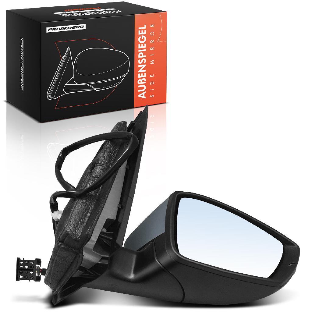 Frankberg 1x Außenspiegel Rechts für VW Polo 6C1 6R1 1.2L 1.4L 1.6L 2009-2010