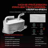 1x Ölkühler Motoröl für VW Touareg Audi A4 B7 B8 A5 A6 4F 4G C6 A7 A8 Q5 Q7 3.0L 3.2L