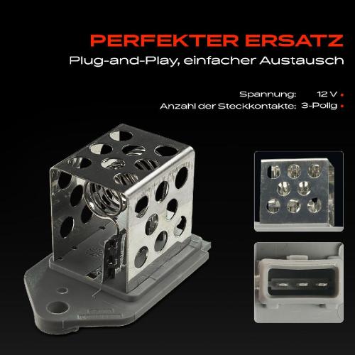 1x Widerstand Vorwiderstand Gebläsemotor für Citroën Berlingo MF C5 Xsara Peugeot 406 Bild 1x Widerstand Vorwiderstand Gebläsemotor für Citroën Berlingo MF C5 Xsara Peugeot 406
