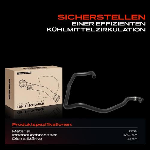 1x Kühlerschlauch Kühlwasserschlauch für BMW 7er E65 E66 E67 3.0L 3.6L 2001-2008 Bild 1x Kühlerschlauch Kühlwasserschlauch für BMW 7er E65 E66 E67 3.0L 3.6L 2001-2008