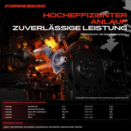 1x Magnetschalter Starter für Honda Civic Accord VIII CR-V III FR-V 1.8L 2.0L Bild 1x Magnetschalter Starter für Honda Civic Accord VIII CR-V III FR-V 1.8L 2.0L