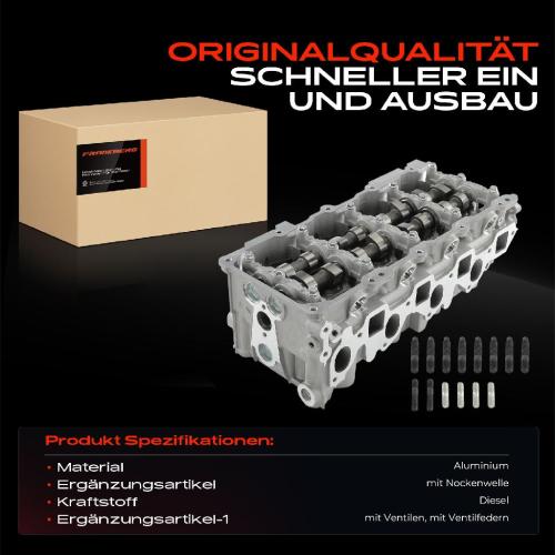 1x Zylinderkopf Komplett für Nissan Interstar Opel Movano Renault Trucks 3.0L Bild 1x Zylinderkopf Komplett für Nissan Interstar Opel Movano Renault Trucks 3.0L