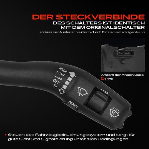 1x Kombischalter Lenkstockschalter für Audi A4 A6 A8 S4 8E 8H 4F 4E 2.0L 3.0L 4.2L Bild 1x Kombischalter Lenkstockschalter für Audi A4 A6 A8 S4 8E 8H 4F 4E 2.0L 3.0L 4.2L