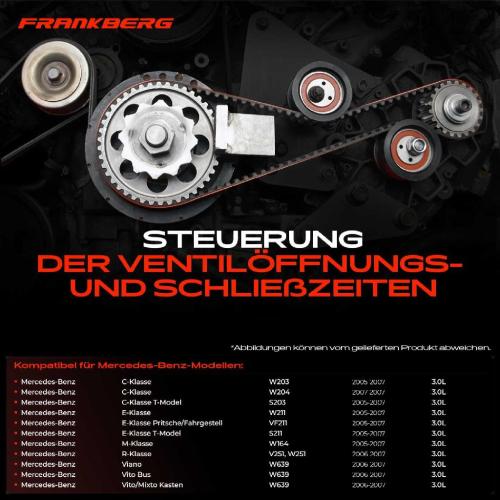 1x Keilrippenriemensatz Wasserpumpe für Mercedes-Benz W203 W204 W211 S211 W639 Bild 1x Keilrippenriemensatz Wasserpumpe für Mercedes-Benz W203 W204 W211 S211 W639