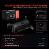 1x Waschwasserpumpe Scheibenreinigung Vorne für ToyotaCorolla ChevroletPrizm