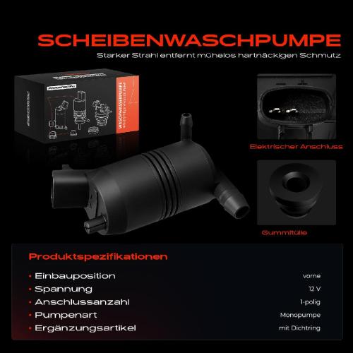 1x Waschwasserpumpe Scheibenreinigung Vorne für ToyotaCorolla ChevroletPrizm Bild 1x Waschwasserpumpe Scheibenreinigung Vorne für ToyotaCorolla ChevroletPrizm