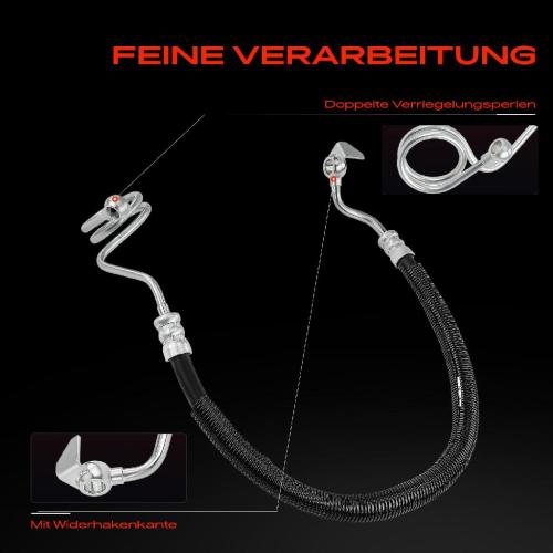 1x Hydraulikschlauch Lenkung für Audi A4 8E B7 Seat Exeo 3R2 2.0L Bild 1x Hydraulikschlauch Lenkung für Audi A4 8E B7 Seat Exeo 3R2 2.0L
