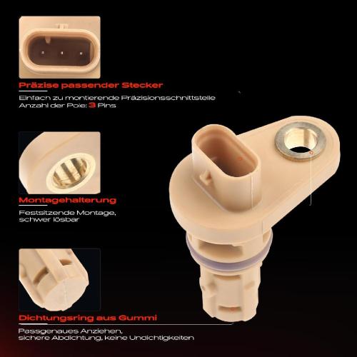 1x Kurbelwellensensor Impulsgeber für Opel Astra J Corsa D E Insignia A Meriva B Chevrolet 1.4L Bild 1x Kurbelwellensensor Impulsgeber für Opel Astra J Corsa D E Insignia A Meriva B Chevrolet 1.4L