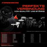 10x Befestigungsclips Verkleidung für Mercedes-Benz W202 W203 W210 W211 W638