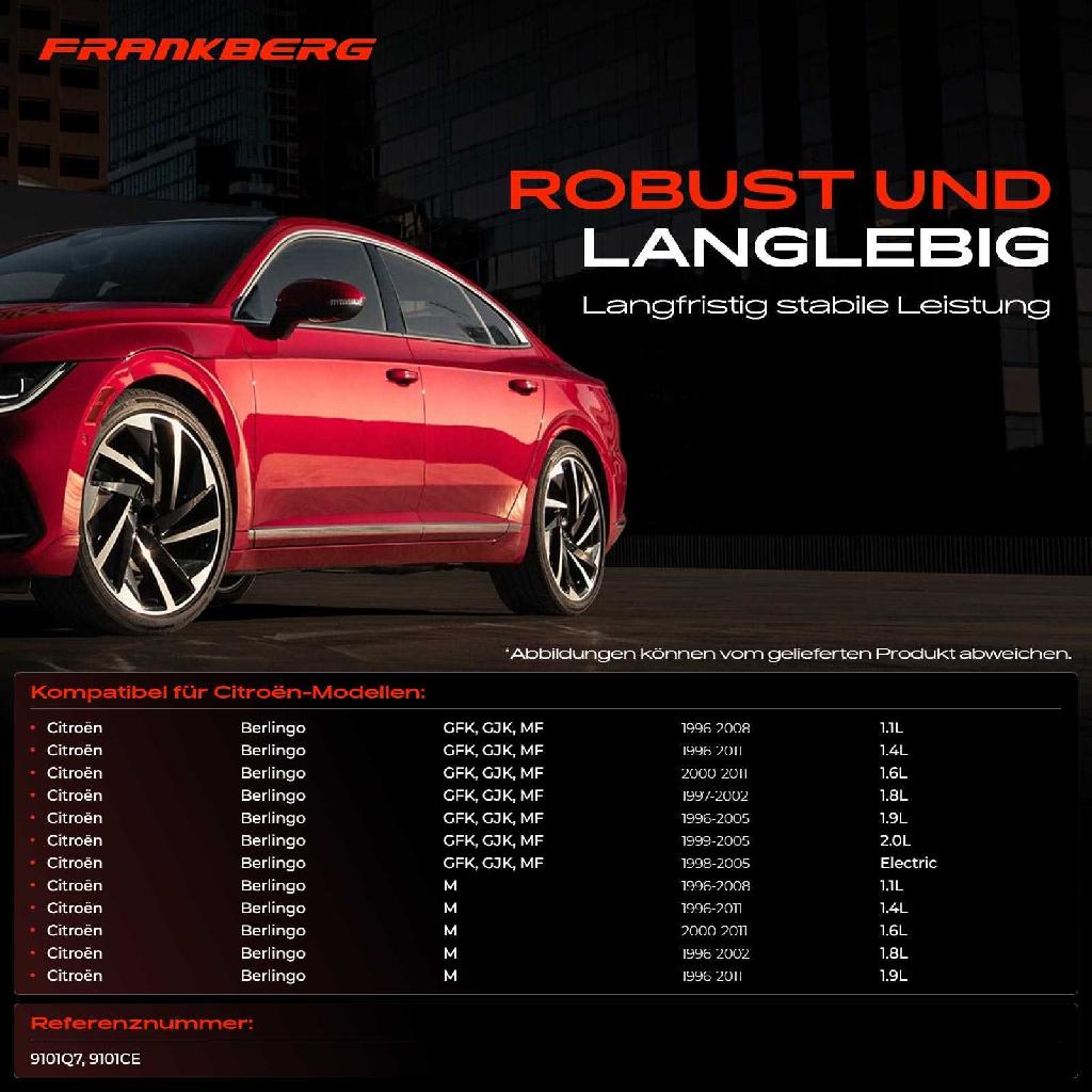 1x Türgriff Links außen für Citroën Berlingo/Berlingo First MPV Kasten/MPV Peugeot Partner Combispace