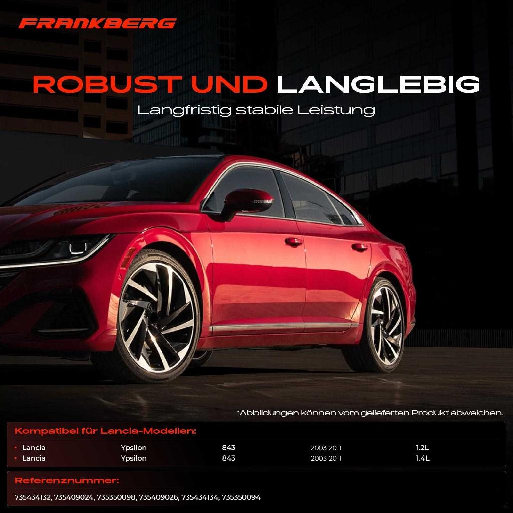 2x Türgriff Vorne außen für Lancia Ypsilon 843 1.2L 1.4L 2003-2011