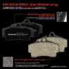 4x Bremsbel&auml;ge Hinterachse f&uuml;r Porsche 911 Cabriolet Targa Boxster Spyder Cayman 1996-2013