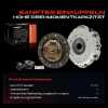 Frankberg 1x Kupplungssatz für Ford Fiesta V JD JH Fiesta V Van Fusion JU Mazda 2 DY 1.4L Bild Frankberg 1x Kupplungssatz für Ford Fiesta V JD JH Fiesta V Van Fusion JU Mazda 2 DY 1.4L