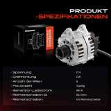 1x Lichtmaschine Generator für Mercedes-Benz W212 S212 C216 C218 X218 W166 4.7L