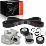 1x Keilrippenriemensatz Wasserpumpe für BMW 1er E81 3er E46 5er E60 X1 E84 E83
