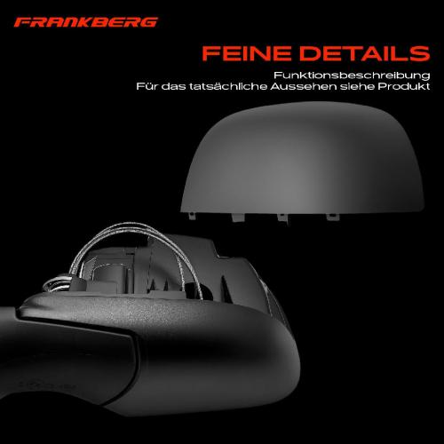Frankberg 1x Außenspiegel Links für Dacia Duster Kasten HS 1.5L 1.6L 2010-2024 Bild Frankberg 1x Außenspiegel Links für Dacia Duster Kasten HS 1.5L 1.6L 2010-2024