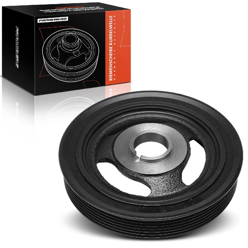 1x Riemenscheibe Kurbelwelle für Citroën C2 JM Berlingo Multispace B9