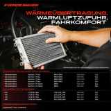 1x Wärmetauscher Innenraumheizung für VW LT 28-46 Mercedes-Benz B901 B902 B903 B904