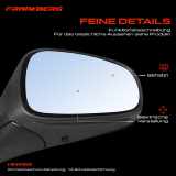 1x Außenspiegel Rechts für Alfa Romeo Mito 955 0.9L 1.2L 1.4L 1.6L 2008-2018