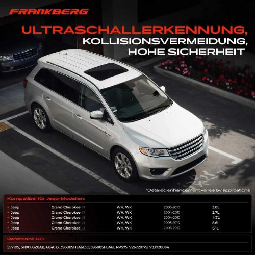 4x Parksensor PDC Sensor Vorne und Hinten für Jeep Grand Cherokee 3 WH WK 2004-2010 Bild 4x Parksensor PDC Sensor Vorne und Hinten für Jeep Grand Cherokee 3 WH WK 2004-2010