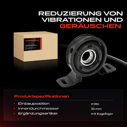 1x Lagerung Gelenkwelle Kardanwellenlager für Ford Transit Bus Kasten Tourneo Bild 1x Lagerung Gelenkwelle Kardanwellenlager für Ford Transit Bus Kasten Tourneo