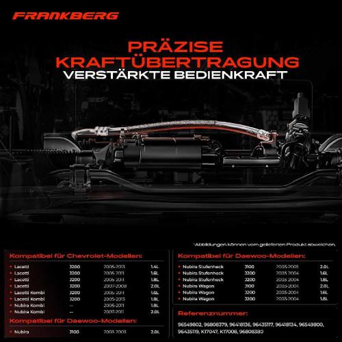 2x Seilzug Feststellbremse Hinterachse beidseitig für Chevrolet Lacetti J200 Nubira Daewoo Bild 2x Seilzug Feststellbremse Hinterachse beidseitig für Chevrolet Lacetti J200 Nubira Daewoo