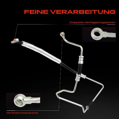 1x Servolenkung Schlauch für VW Polo 6N1 6N2 Seat Arosa 6H 1.0L-1.6L Bild 1x Servolenkung Schlauch für VW Polo 6N1 6N2 Seat Arosa 6H 1.0L-1.6L