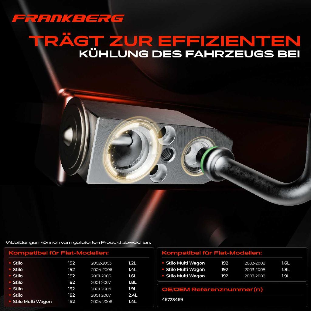 1x Expansionsventil Klimaanlage für Fiat Stilo Multi Wagon 192