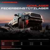 1x Domlager Federbeinstütz lager für Nissan 350 Z Coupe Infiniti M35 2002-2011